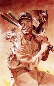 Starting this season, mlb will host lou gehrig day every june 2. Lou Gehrig By Ken Meyer Jr In 2021 Lou Gehrig Baseball Painting Baseball