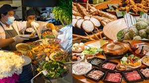 A buffet is a system of serving meals in which food is placed in a public area where the diners serve themselves. 20 Best Halal Buffets In Kl Pj 2021 All You Can Eat Dinner Hi Tea Lunch Buffets Klook Travel Blog