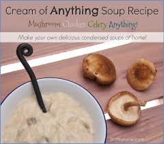 To make cream of mushroom soup, simply sautee the contents of one bag with an additional 2 tbsp. Cream Of Mushroom Soup A Condensed Base Recipe All Cream Of Soups