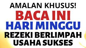 We did not find results for: Baca Ini Hari Minggu Doa Dzikir Amalan Khusus Pembuka Pintu Rezeki Lancar Berlimpah Keberuntungan Youtube