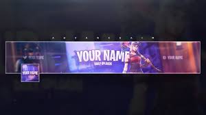 Fortnite Banner Template Free Tutorial Youtube