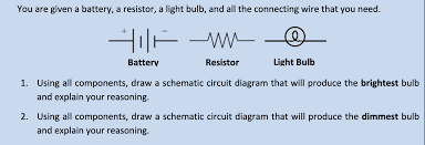 The light bulb is on if either switch is on (closed). Solved You Are Given A Battery A Resistor A Light Bulb Chegg Com