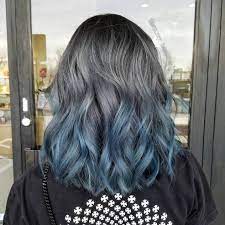 40 Fairy Like Blue Ombre Hairstyles Blue Ombre Hair Hair Styles Hair Color Blue