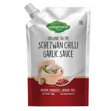 Drain chicken, discarding marinade in bag. Wingreens Farms Schezwan Chilli Garlic Sauce Pack Of 1 450g Amazon In Grocery Gourmet Foods