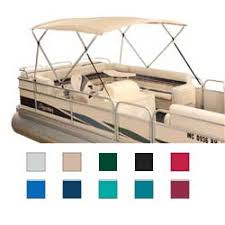 Pontoon square tube bimini top parts. Attwood Traditional Style Square Tube 4 Bow Pontoon Bimini Tops 96 L 88 96 W 48 H Fabric Only West Marine