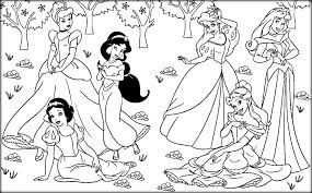Free disney princess coloring pages to print for kids! Awesome Free Disney Princess Coloring Pages Photo Ideas Jaimie Bleck