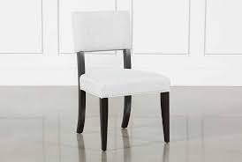 Both upholstered and wood dining chairs have their pros and cons. Macie Black Dining Side Chair Living Spaces