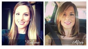 As you work towards your goal length, stay patient. Haircut From Long To Short Youtube