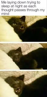 Me Laying Down Trying To Sleep At Night As Each Thought Passes Through My Mind Daily Lol Pics