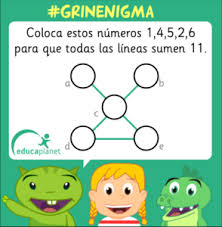 Los juegos de matemáticas para niños de primaria que proponemos en mundo primaria mejoran el conocimiento que tienen los niños de primaria sobre los números y operaciones, las magnitudes y. Acertijo Matematico Pasatiempos Enigmas Con Operaciones Educaplanet Apps