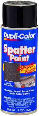 Dupli Color Spatter Trunk Paint Black