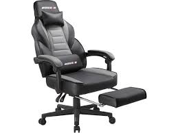 Mr ironstone large gaming desk with racing style do gaming desk and chair setup needs to be assembled? Bossin Racing Style Computer Gaming Chair With Footrest Newegg Com