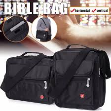 The lowest price we found is $11.48 while the highest is $54.99. Bible Bag Perfect Quality Book Cover With Handle Zipper Closure Design Portable Carry Bag Bible Study Book Handbag Holy Storage Boxes Aliexpress