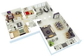 Inspiring L Shaped House Plans L Shaped House House Plans Three Bedroom House Plan