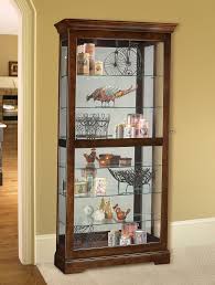 Cherry Two Way Slider Curio Cabinet Heartwood Home Gallery Stores Cabinet Solid Wood Furniture Home Decor