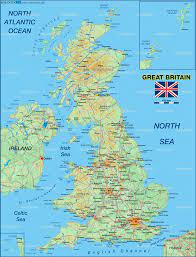 This map can be used for. Karte Von Grossbritannien Land Staat Welt Atlas De