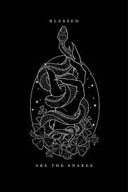 Print Of Original Drawing Blessed Are The Snakes St Patrick S Day Print Snake Art Original Drawing Art