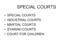 The two high courts in malaysia have general supervisory and revisionary jurisdiction over all the subordinate courts, and jurisdiction to hear appeals from the subordinate courts in civil and the special court was established in 1993 to hear cases of offences or wrongdoings made by a ruler. What Is Special Court In Malaysia