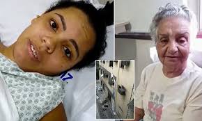 Mom shares details of her daring escape from a burning Brazilian hospital  that left 14 patients dead