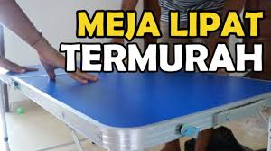 Mau beli meja makan dsan furniture rumah dengan harga murah dan pilihan terlengkap? Unboxing Meja Lipat Koper Portable Murah Meriah Dari Tokopedia Youtube