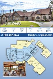 They can add square footage without mediterranean house plans, luxury house plans, walk out basement house plans, sloping lot house plans, 10042. Tuscan Style House Plan 97680 With 3 Bed 4 Bath 3 Car Garage Luxury Craftsman House Plans Tuscan House Plans Family House Plans