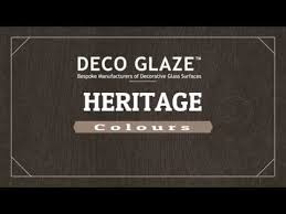 Deco Glaze Heritage Colour Range