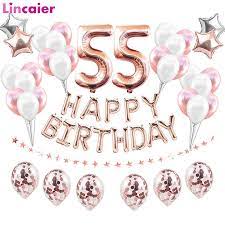 Frasi di auguri per l'anniversario 50 di matrimonio. 6 Pz Lotto Numero 55 56 57 58 59 Palloncini Di Compleanno In Oro Rosa Argento 55th 56th 58th Decorazioni Del Partito Felice Anniversario Palloncino Palloncini E Accessori Aliexpress