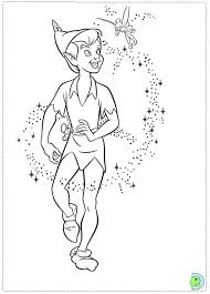 Peter Pan Coloring Page Tinkerbell Coloring Pages Disney Coloring Pages Cartoon Coloring Pages
