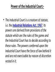 The industrial court of tanzania act an act to establish an industrial court of tanzania and to make provision for the settlement of trade disputes by negotiation, conciliation and reference to the industrial court, and to provide for related matters. The Flow Of Hearing Process In The Industrial Court 1 The Case Is Referred By Course Hero