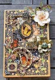 Meet More Of The New 2012 Graphic 45 Design Team Graphic 45 Graphic 45 Altered Art Box Art