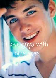 Guys With Blue Eyes Are Sooo Cute I Love Blue Eyes Brown Hair Men Black Hair Blue Eyes Blue Eyed Men