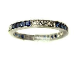 Antique Wedding Rings Sapphire Diamond Band Antique Engagement Rings Antique Wedding Rings