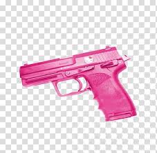 Aesthetic Grunge Pink Semi Automatic Pistol Transparent Background Png Clipart Overlays Transparent Transparent Picture Frames Overlays Transparent Background