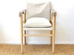 Linen Oak Chair