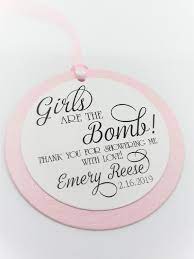 Although there are lots of gift favor ideas that you can find in the market today, you may choose to take some time and create something for the guests. Bath Bomb Baby Shower Tags Bath Bomb Favor Tags Spa Favor Etsy Baby Shower Tags Baby Shower Favor Tags Baby Shower Favors Girl