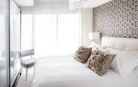 Master bedroom ideas with wallpaper accent wall. 49 Rooms With Wallpaper Accent Walls On Wallpapersafari