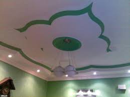 ديكورات جبس مغربي للاسقف 2017