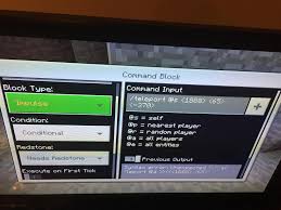 Minecraft hallway illusion i made with command blocks. How Do I Make This Teleport Command Work On The Xbox One Via Command Block I Ve Tried And Everything And It Won T Work I Used A Button To Place Directly On The