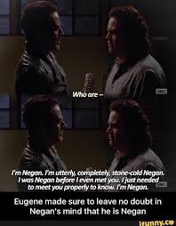 Eugene I Am Negan Twd Dead Man Walking Walking Dead Pictures Fear The Walking Dead