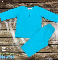 Maybe you would like to learn more about one of these? Baju Melayu Naufal Turquoise Syidya Creation Jr