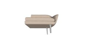 Finnala sleeper sofa, gunnared beige, height including back cushions: Sum Sofa Module Right Armrest 3d Warehouse
