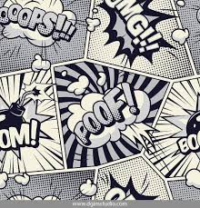 Comics Creator Pop Art Design Vector Patterns Design Create Your Own Comic