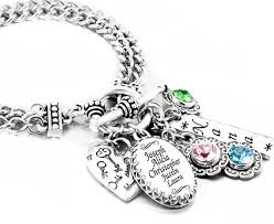 Mother S Charm Bracelet With Children S Names And Etsy Mother Jewelry Mothers Charm Bracelet Mothers Bracelet