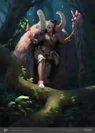 Plarium, 2018 | www.plarium.com Inga the Wise, a character for project „ Vikings: War of Clans Sketch: Roman Kerimov WAR Of ClAnS  game art ::  Игры :: vikings :: Roman Kerimov - JoyReactor