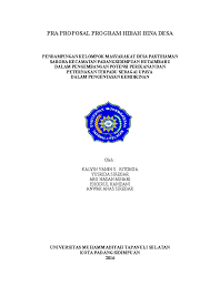 Proposal Phbd Lakaran