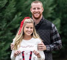 Wentz also shared a few snaps of the couple's newest addition, noting hadley weighed in at 8 pounds, 2 ounces, and is 20 inches long. Carson Wentz With Wife Madison Oberg Image Celebrities Infoseemedia