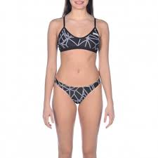 Arena Carbonics Pro 2 Pieces Black Black Maillot Femme Natation Et Piscine Noir Les4nages