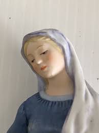 Mary" Lenox Renaissance Nativity Porcelain Figurine Virgin Mary No Box  Vintage