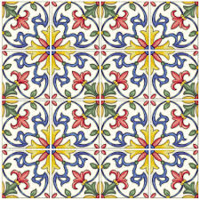 wall pops multi color tuscan tile peel