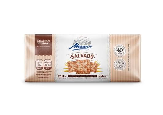 Galletas Mauri Salvado por 210 gramos